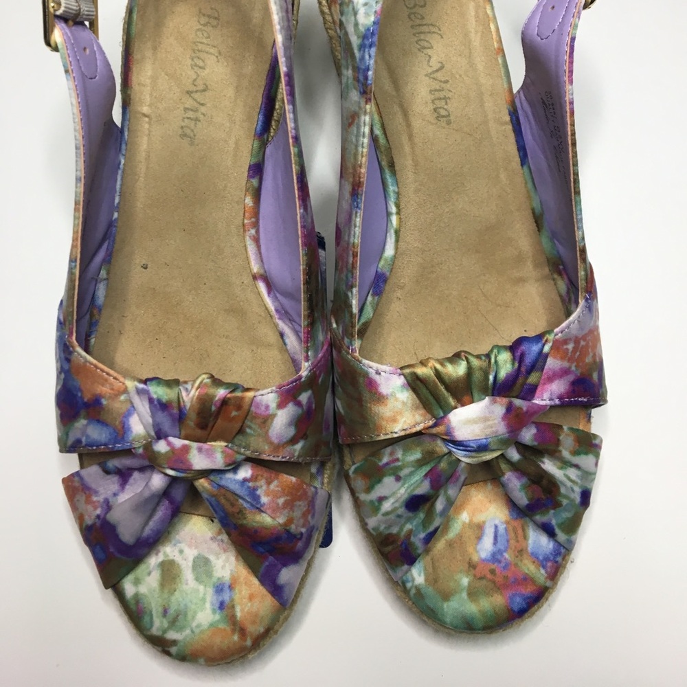 Bella Vita 8.5 WIDE “watercolor” sandal
